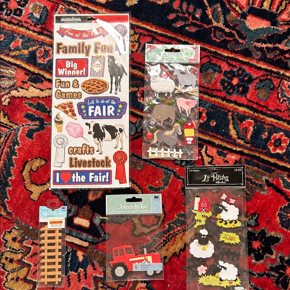 Farm Theme Scrapbook Set